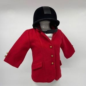 American Girl Riding Jacket And Helmet